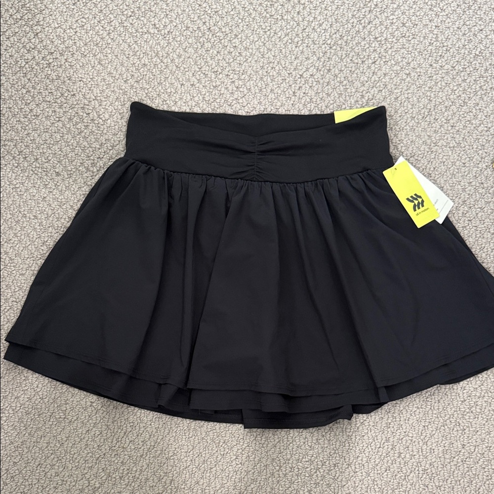 all in motion Black Mini Skirt